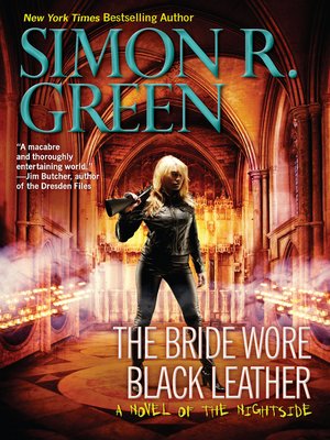 cover image of The Bride Wore Black Leather